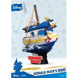 Disney Summer Series Diorama PVC D-Stage Donald Duck's Boat 15 cm